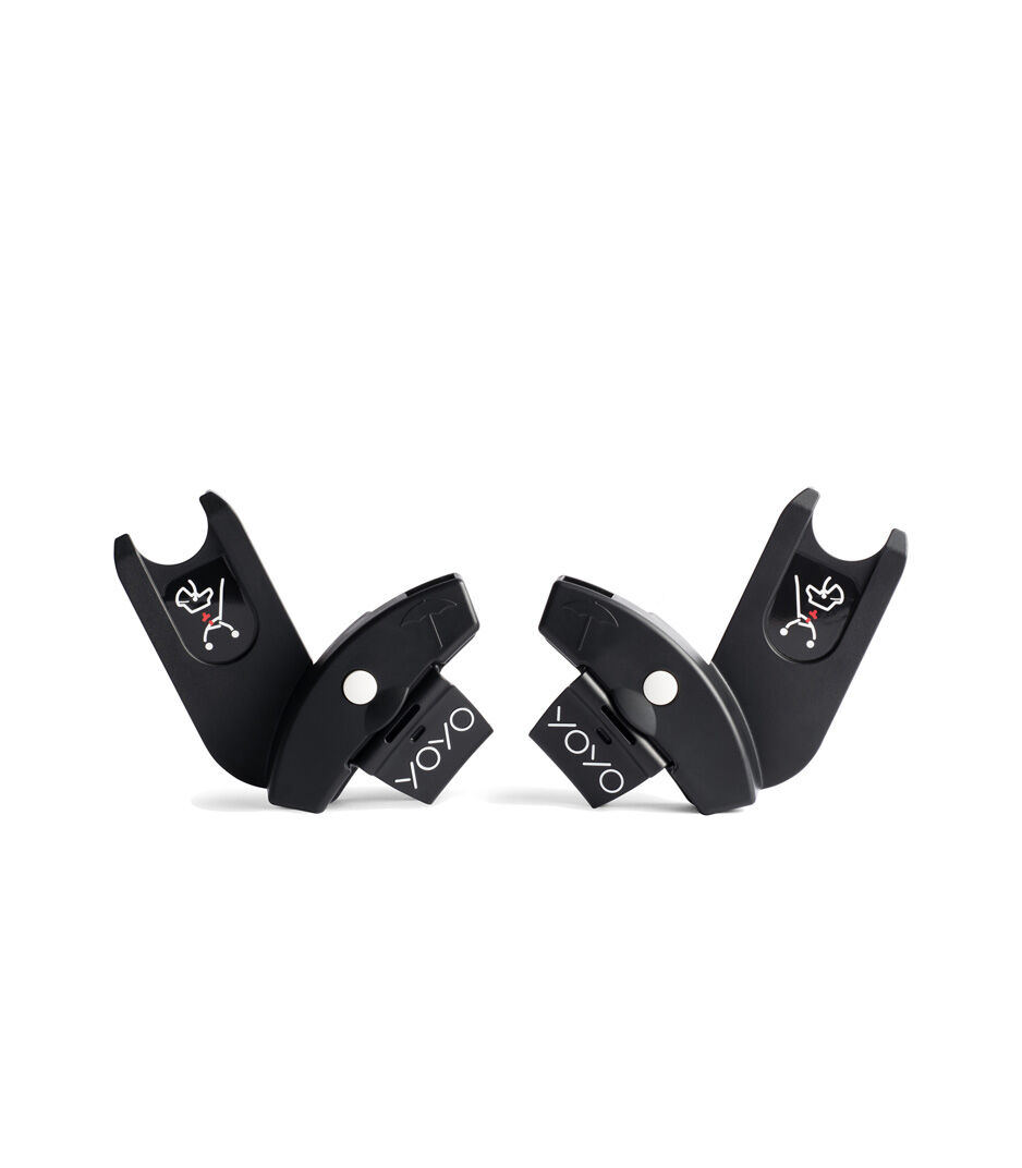 Stokke® YOYO® car seat adapters, Black, mainview
